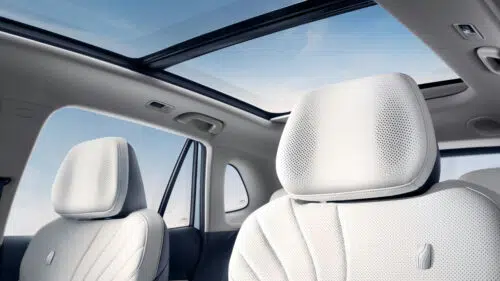 Geely E5 interior sky views on demand small size