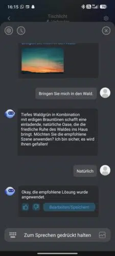 Govee RGBIC Tischlampe 2 App KI Funktion