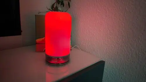 Govee RGBIC Tischlampe 2 rote Animation