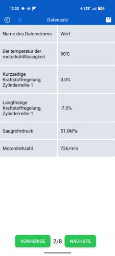KDIAG App weitere Datensaetze1