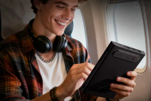 OneXPlayer 3 Gaming Handheld im Tablet Mode