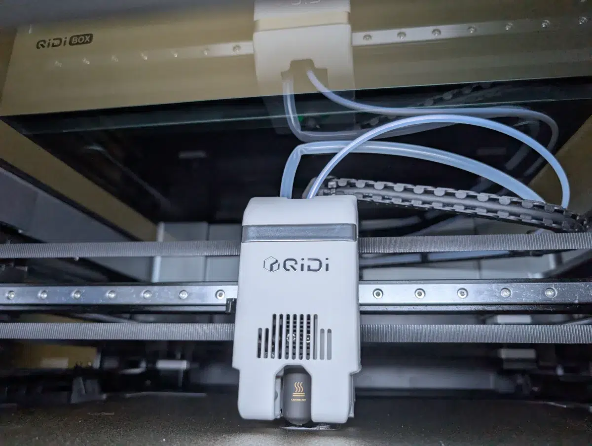 Qidi Max 4 Test Druckkopf