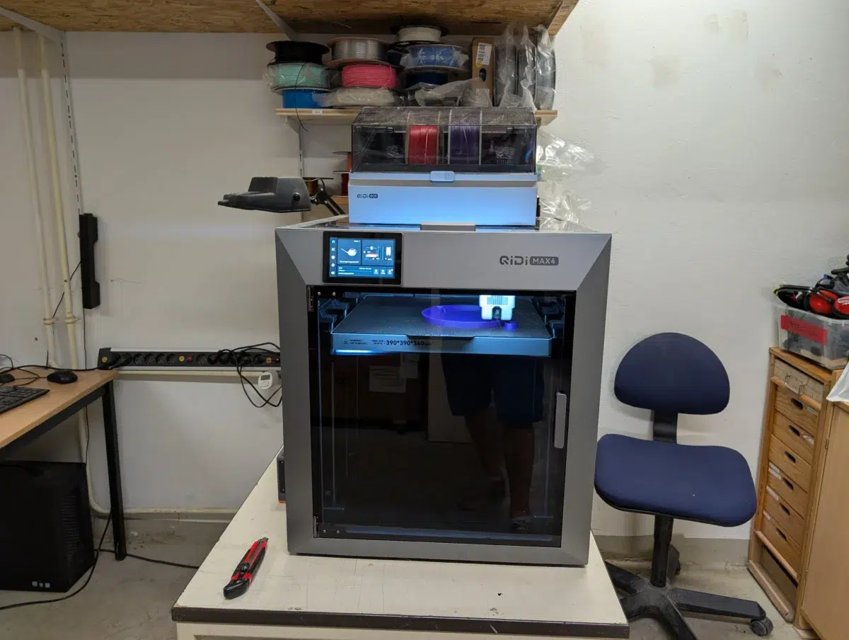 Qidi Max 4 Test Frontansicht