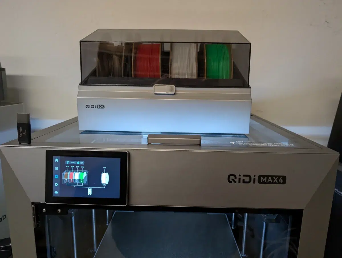 Qidi Max 4 Test Multicolor