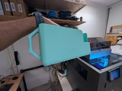 Qidi Max 4 Test Poopshute Behaelter