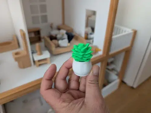 Qidi Max 4 Test Puppenpflanzen2