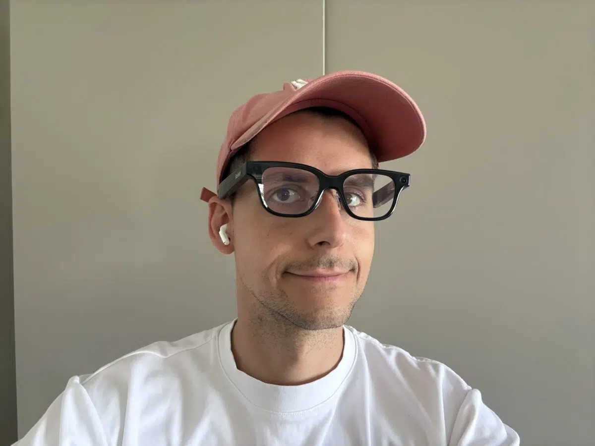 Rokid Glasses AR Brille auf Gesicht