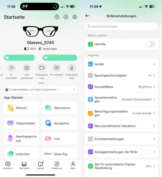 Rokid Smart Glasses App