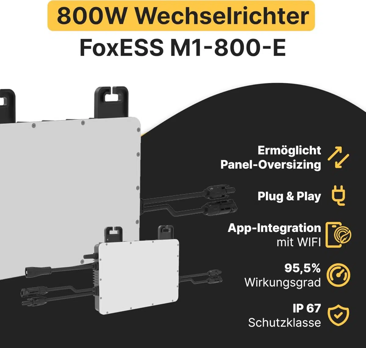 Solakon 900 Watt Balkonkraftwerk 2 Solakon 900 Watt Balkonkraftwerk 2