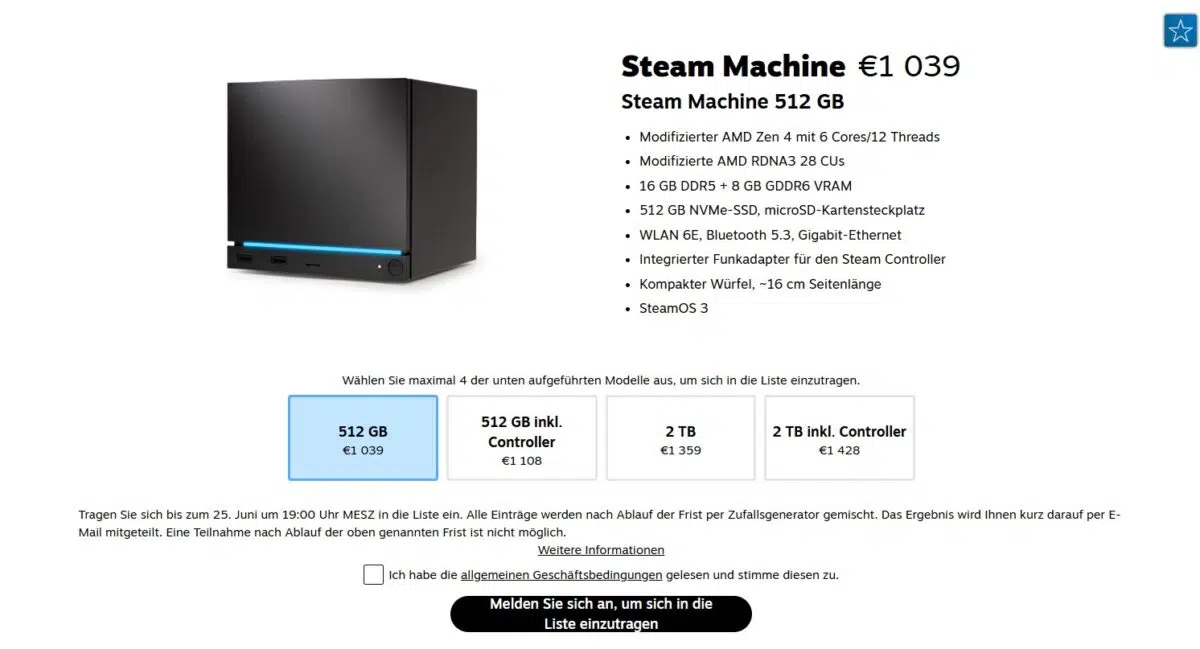 Steam Machine Preise bei Valve Steam Machine Preise bei Valve