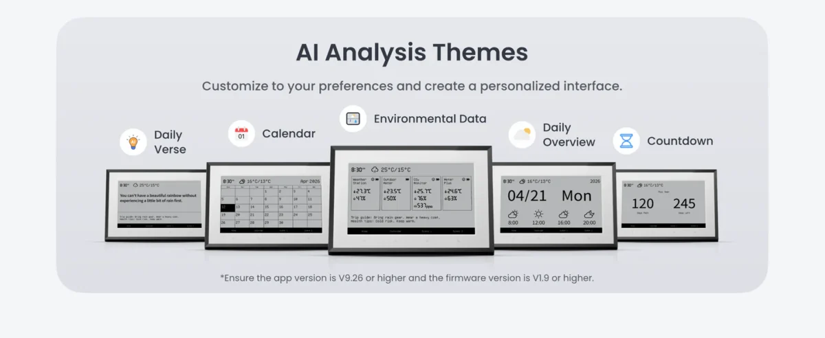 SwitchBot E Inkl Wetterstation Features