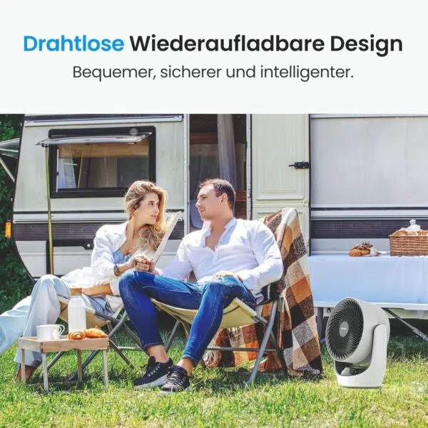 SwitchBot USB Tischventilator Akku