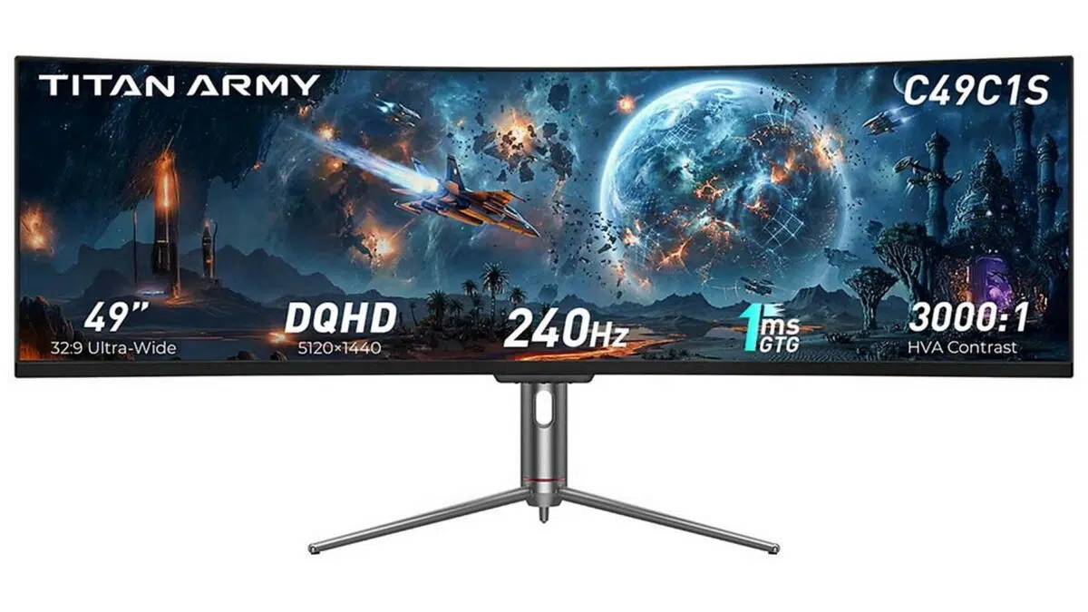 TITAN ARMY C49C1S 49 Zoll DQHD Gaming monitor 2