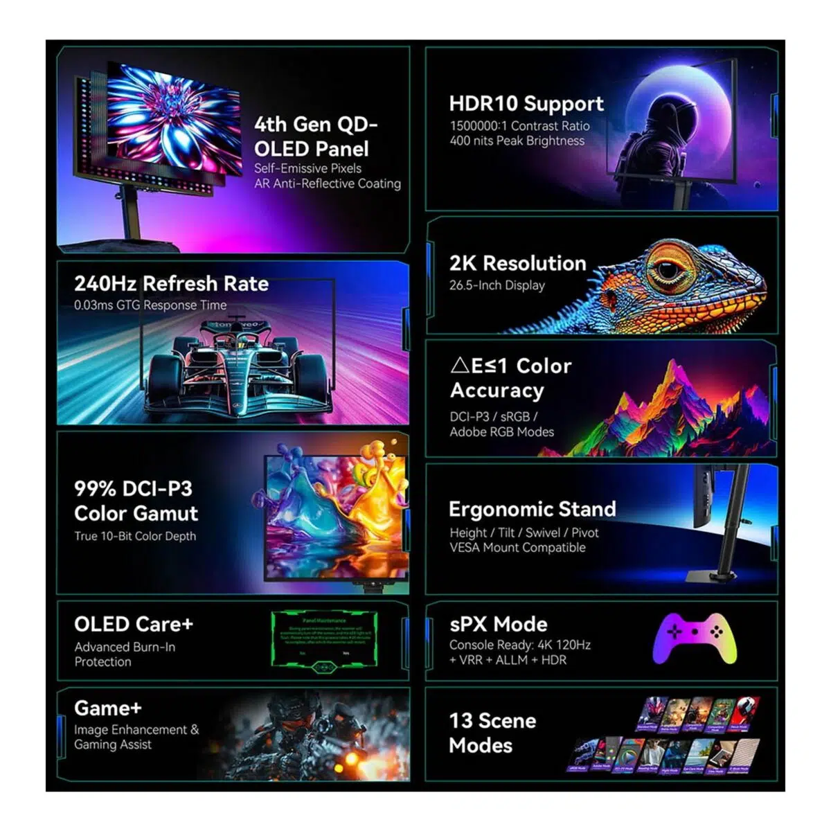 TITAN ARMY G2785S 265 Zoll QHD Gaming monitor 1