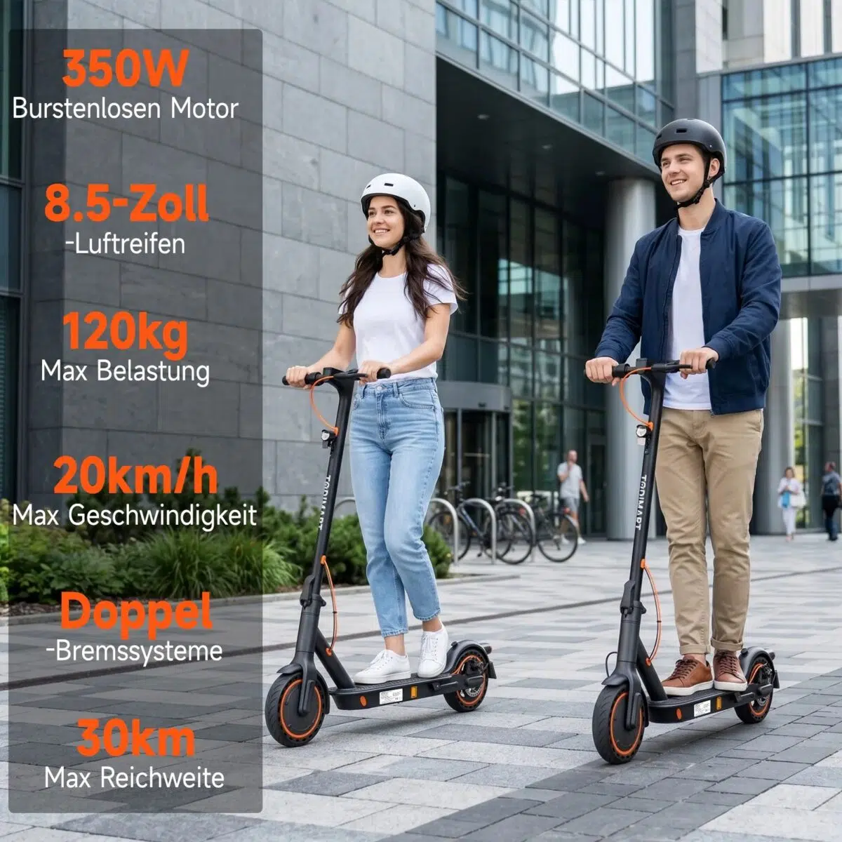 Todimart T3 E Scooter mit ABE 2 Todimart T3 E Scooter mit ABE 2