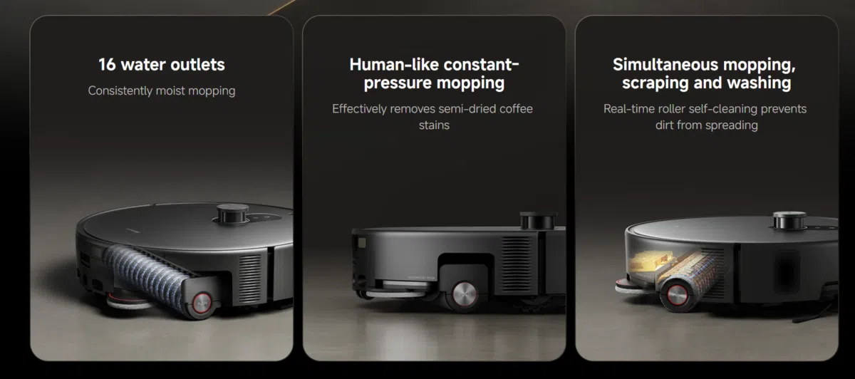 Xiaomi Robot Vacuum 6 Max Arme Funktion