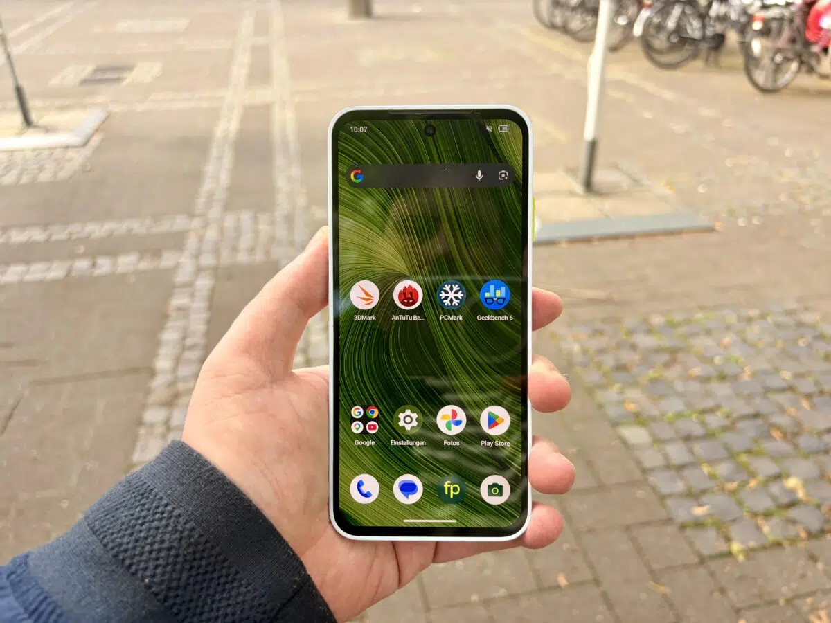 fairphone 6 display draussen fairphone 6 display draussen