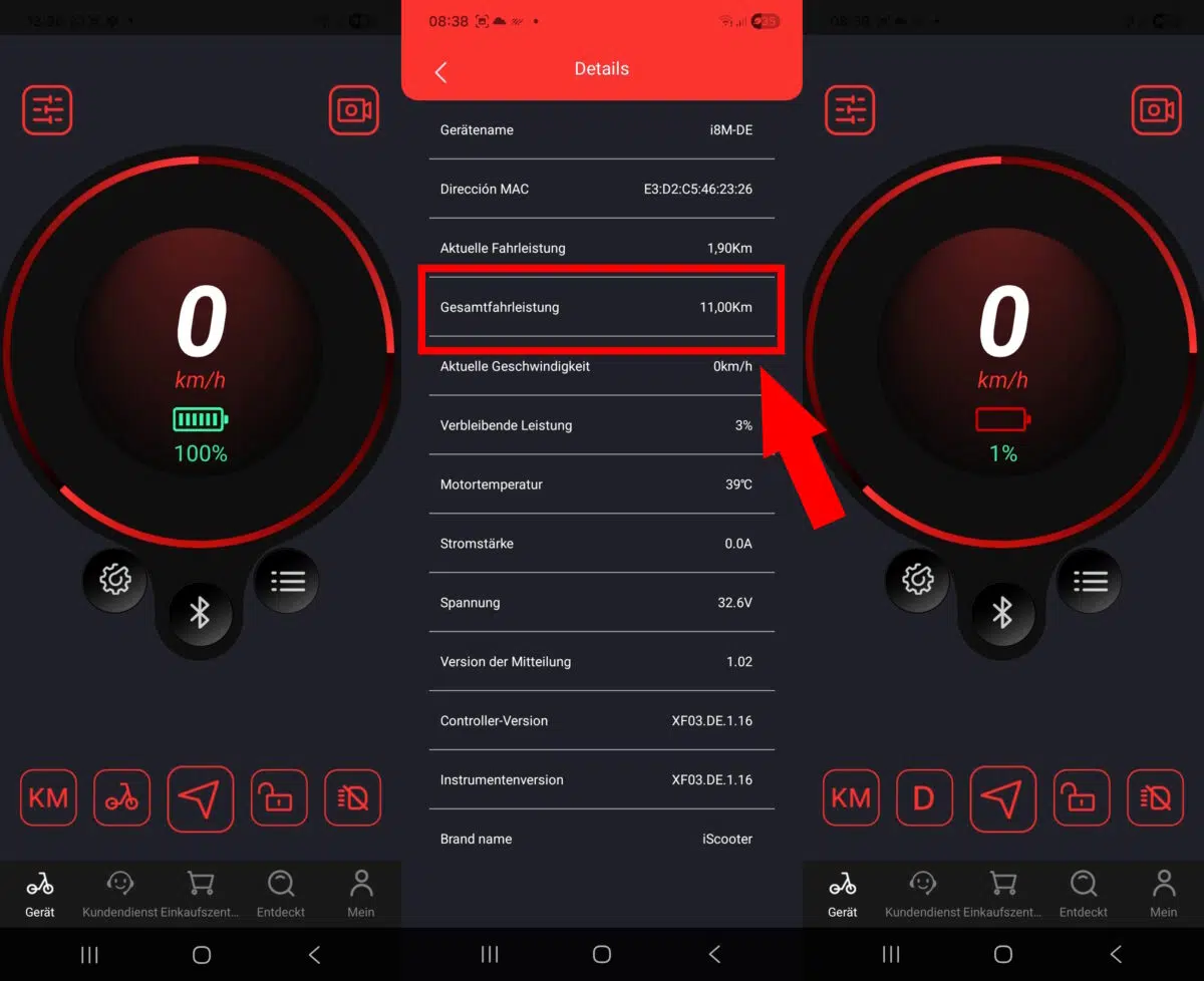iScooter club App Akku iScooter club App Akku