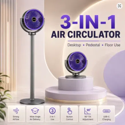 3 in 1 Standventilator 3 in 1 Standventilator