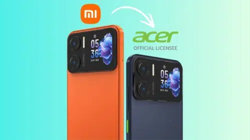 Xiaomi 17 Pro Max Klon: Acer Sospiro A15 kopiert Zweitdisplay