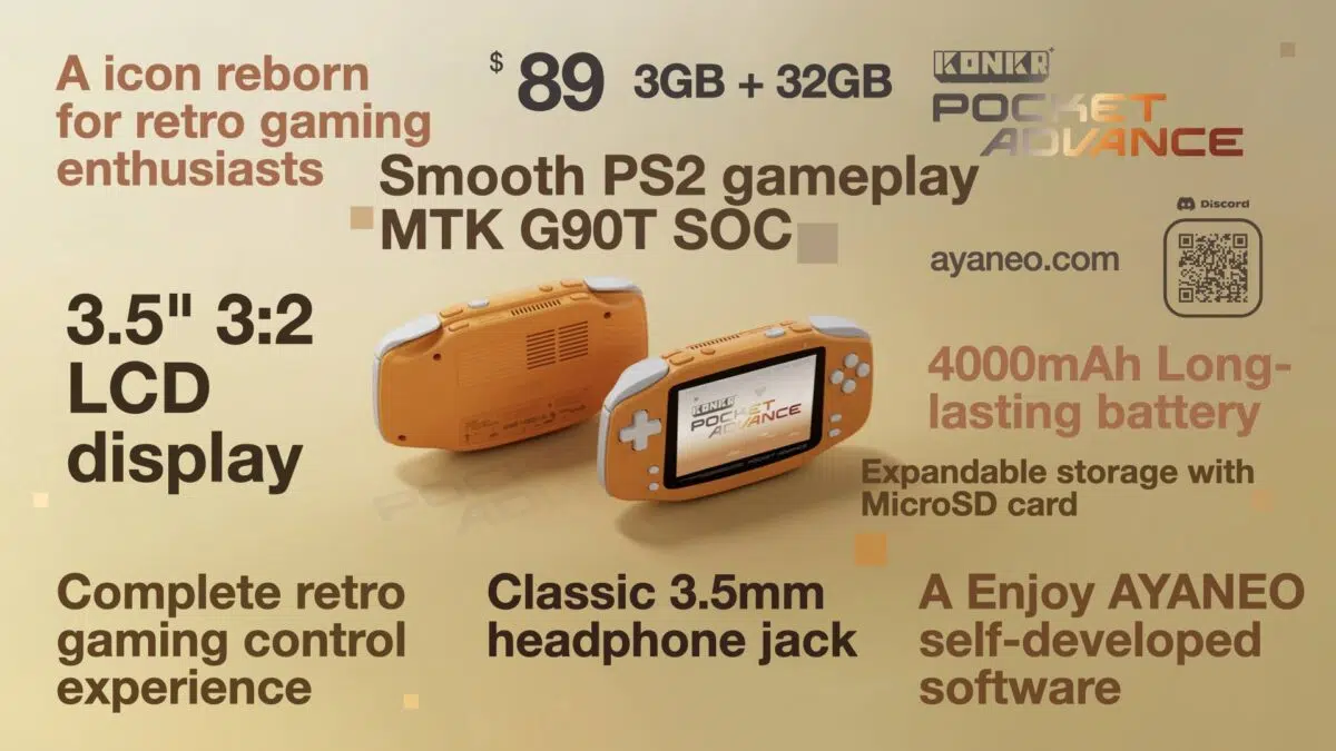 Ayaneo Konkr Pocket Advance Handheld 6