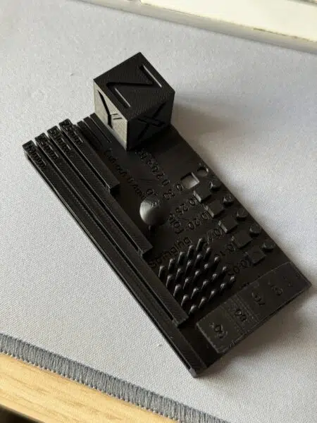 Bambu Lab X2D 3D Drucker Kalibrationsdruck 1 Bambu Lab X2D 3D Drucker Kalibrationsdruck 1