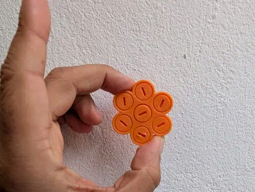 FlashForge Creator 5 Test Toleranztest2 FlashForge Creator 5 Test Toleranztest2