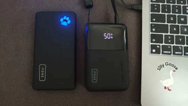 INIU P63 E1 100W Powerbank Vergleich 10.000 Mah Powerbank Groesse INIU P63 E1 100W Powerbank Vergleich 10.000 Mah Powerbank Groesse