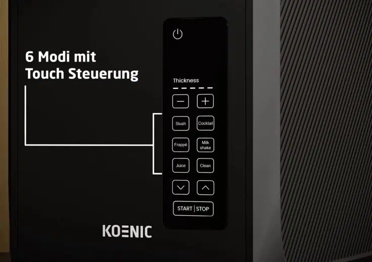 KOENIC KSL 2626 Slush Eismaschine Steuerung KOENIC KSL 2626 Slush Eismaschine Steuerung