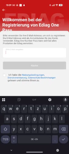 Kingbolen Soloscan VW EDIAG App Registrierung Kingbolen Soloscan VW EDIAG App Registrierung