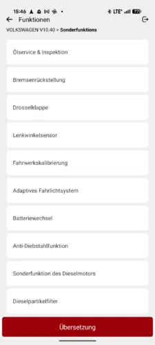 Kingbolen Soloscan VW EDIAG App Sonderfunktionen Kingbolen Soloscan VW EDIAG App Sonderfunktionen