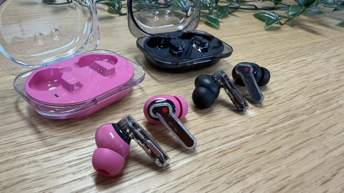 Nothing ear 3a Schwarz und Pink Hoerer Nothing ear 3a Schwarz und Pink Hoerer