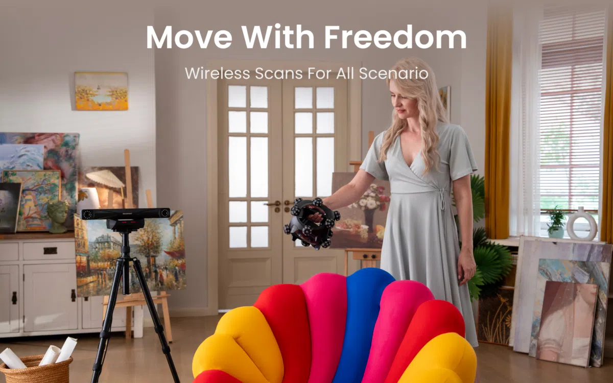 Revopoint Trackit SR freie Bewegung Revopoint Trackit SR freie Bewegung