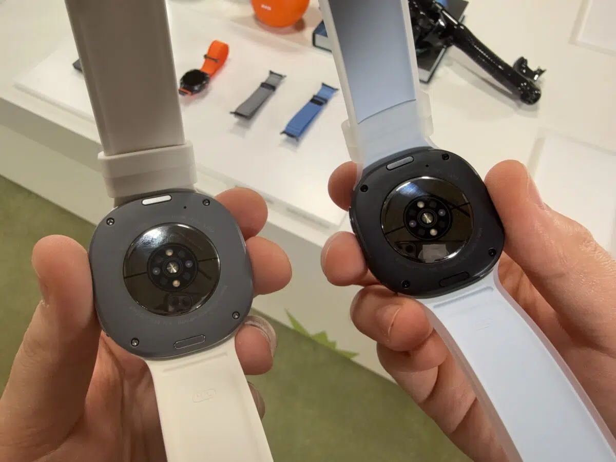Samsung Galaxy Watch 9 beide Groessen Rueckseite Samsung Galaxy Watch 9 beide Größen Rückseite