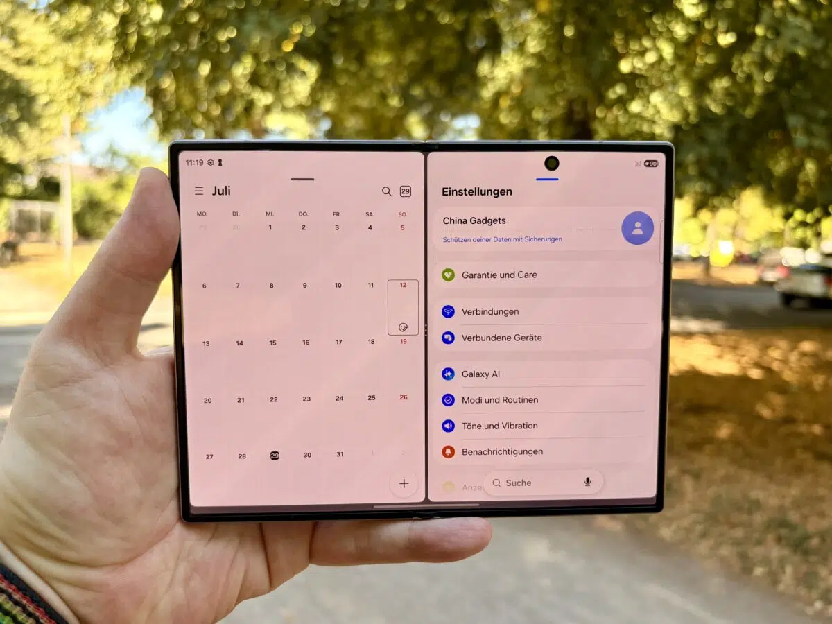 Samsung Galaxy Z Fold8 multitasking