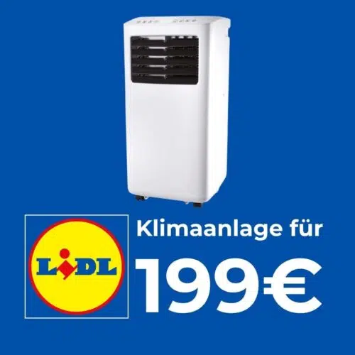 Lidl TRONIC Klimaanlage für 199€: Abhilfe gegen die nächste Hitzewelle?