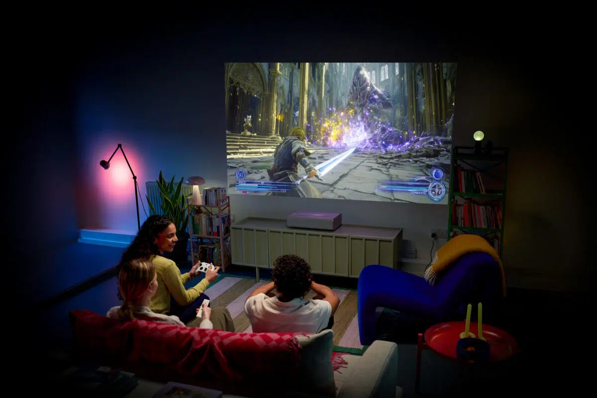 Xgimi Mira Ultrakurzdistanz Projektor 4K Google TV 4 Xgimi Mira Ultrakurzdistanz Projektor 4K Google TV 4