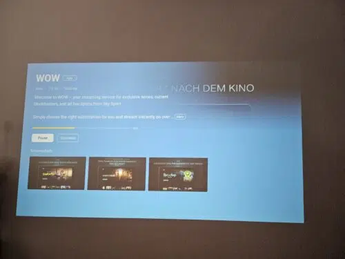 Xgody N8 Heimkino Beamer Whale OS Appstore 1