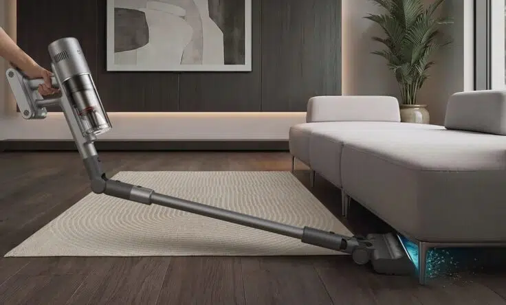 Xiaomi Mijia Vacuum Cleaner 4 Pro blaues Licht Xiaomi Mijia Vacuum Cleaner 4 Pro blaues Licht