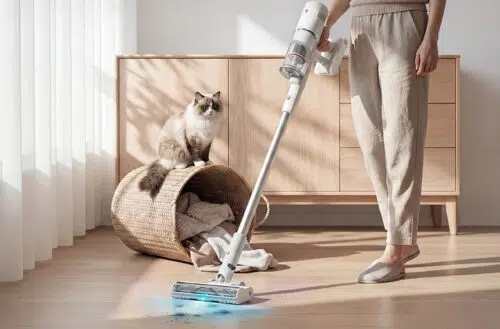 Xiaomi Mijia Vacuum Cleaner 4: 90 Minuten saugen ohne verhedderte Haare in der Bürste