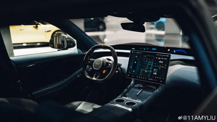 Xiaomi YU7 GT Samurai Matte Black Cockpit Xiaomi YU7 GT Samurai Matte Black Cockpit