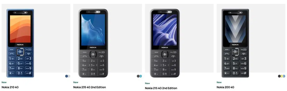 nokia featurephones lineup nokia featurephones lineup