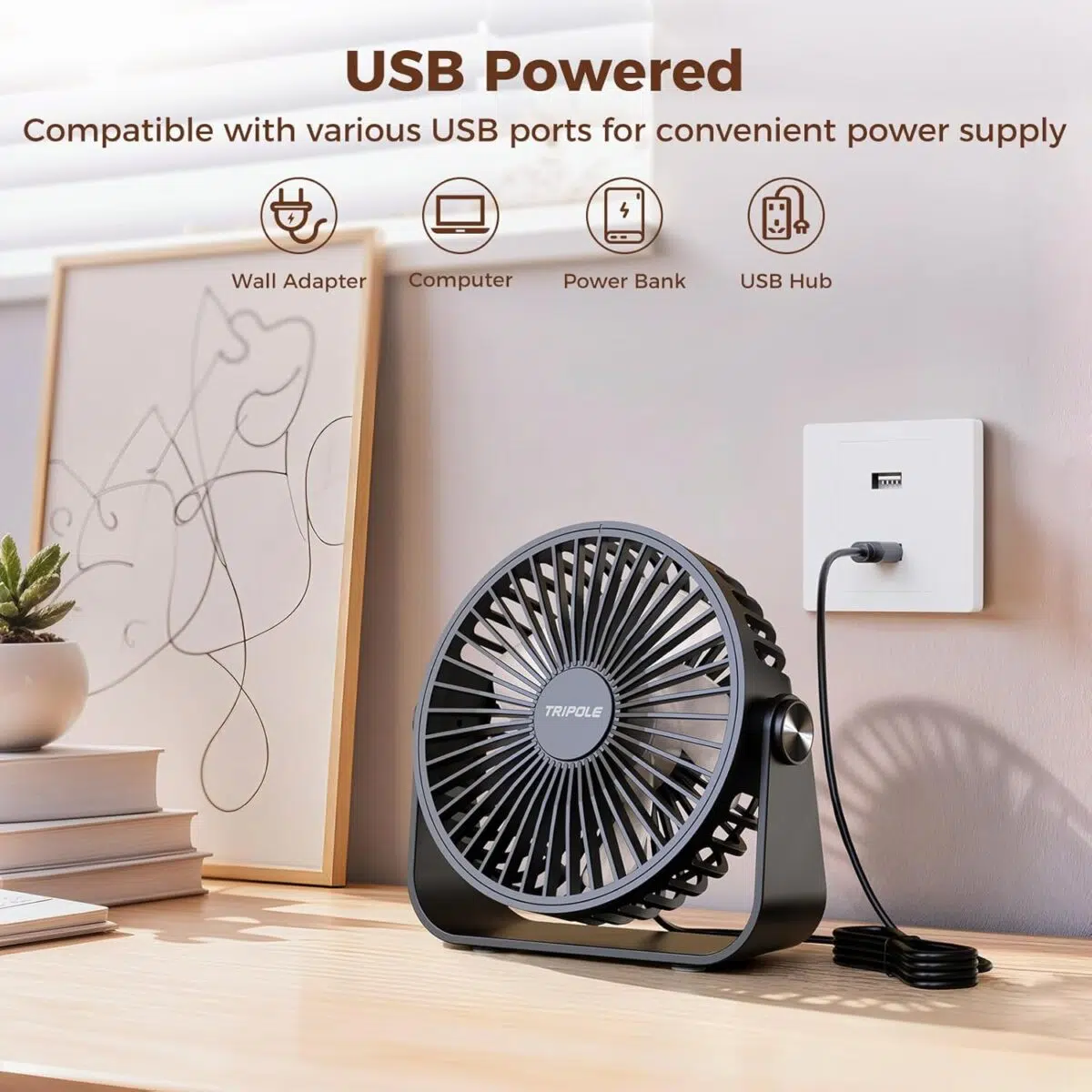 tripole schreibtischventilator usb tripole schreibtischventilator usb