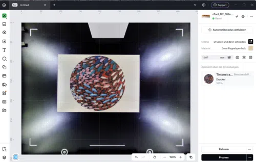 xTool M2 Projekt Untersetzer2