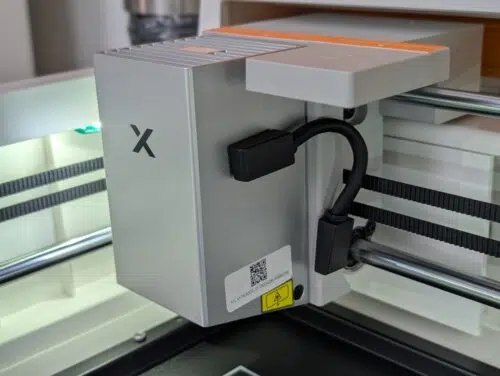 xTool M2 Test Laser Modul angeschlossen