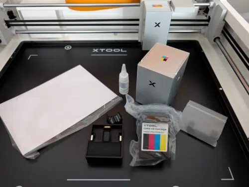 xTool M2 Test Tintenstrahl Lieferumfang