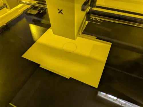 xTool M2 Test Tintenstrahlkalibrierung1