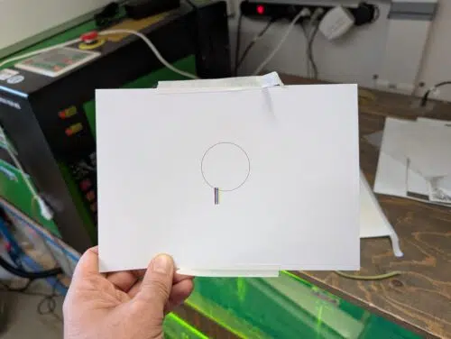 xTool M2 Test Tintenstrahlkalibrierung2