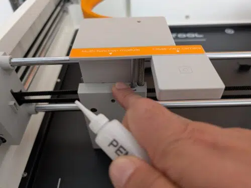 xTool M2 Test z axxis Scmieren