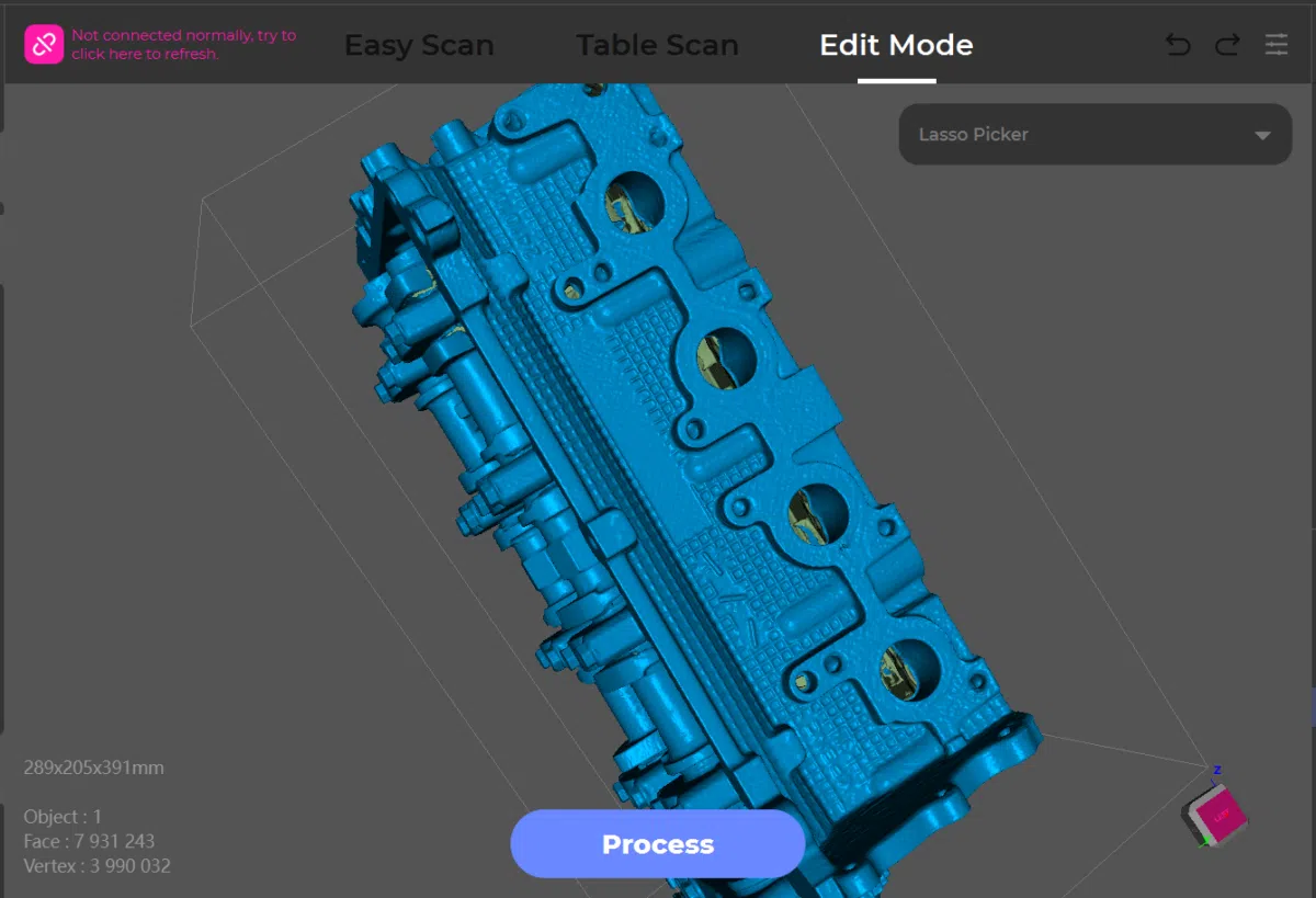 3DMakerpro Turtle Scanergebnis Beispiel 3DMakerpro Turtle Scanergebnis Beispiel